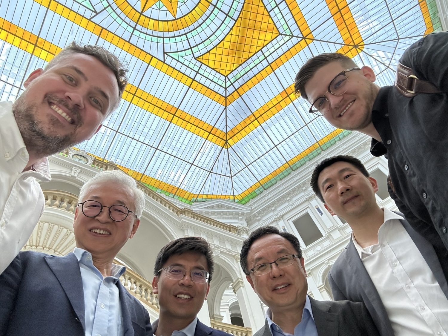 Our guests in the Main Building of WUT